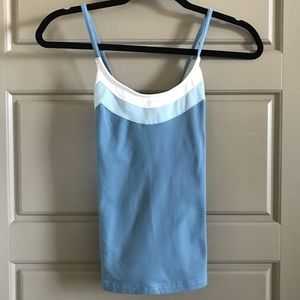 PrAna Athletic tank w/built in bra. Sz small